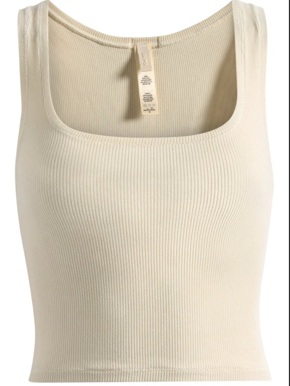 SKIMS Stretch Cotton Rib Tank